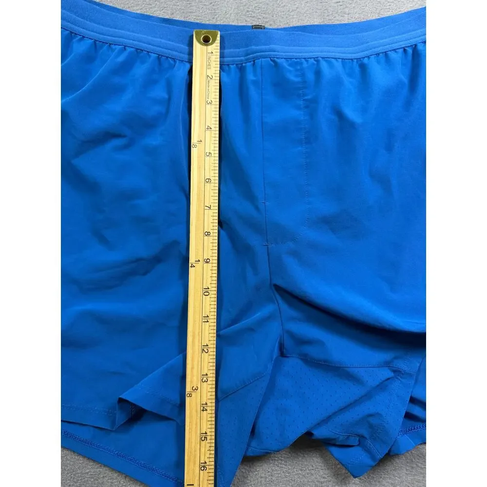 VRST Men's Royal Blue Active Training Running Gym Athletic Shorts Size XXL